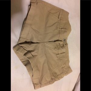 Tan shorts
